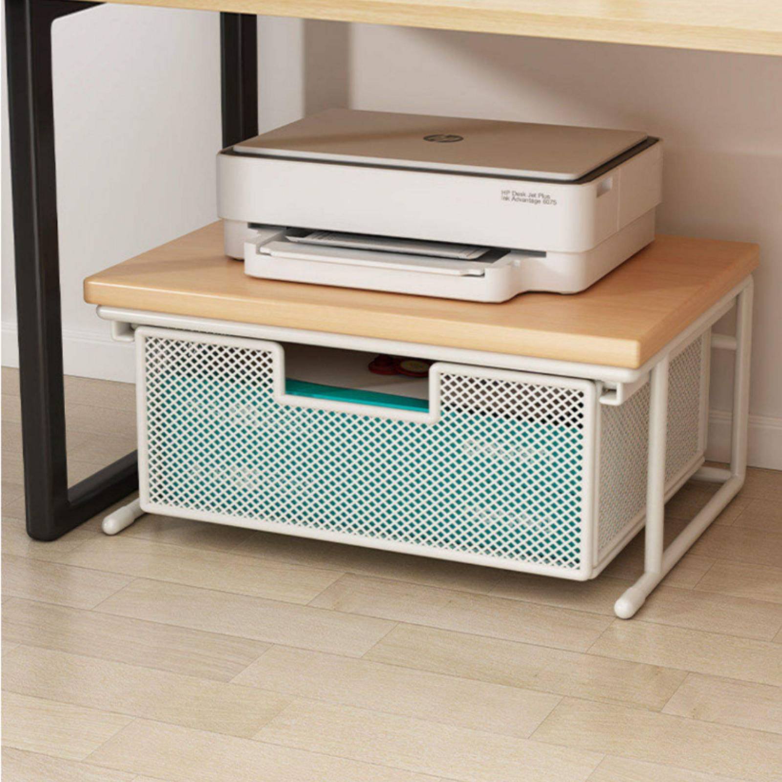 Printer Stand - Printer Stand with Drawer Space Saving
