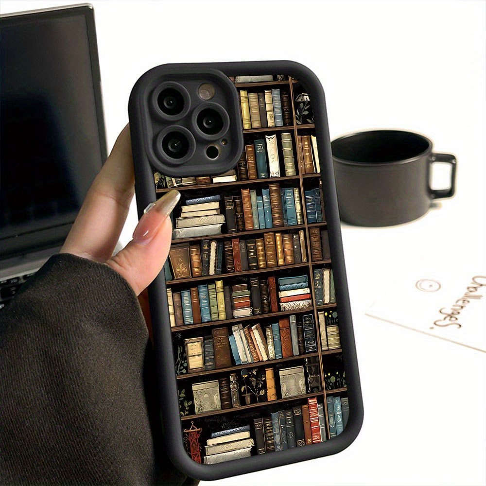 Bookshelf - Book Shelf Creative Pattern Phone Case