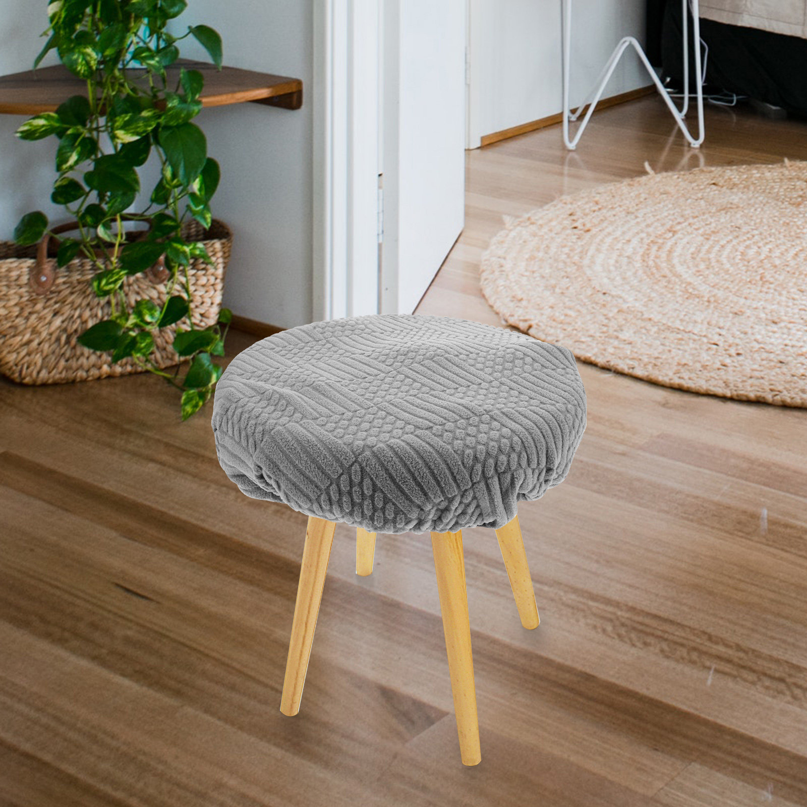 Office Chair Cushion - Stretchy Elastic Round Chair 11-14 Inch