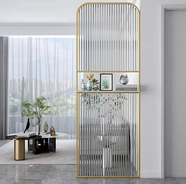 Partition Screen Divider - Modern Minimalist Bathroom Screen Door Waterproof