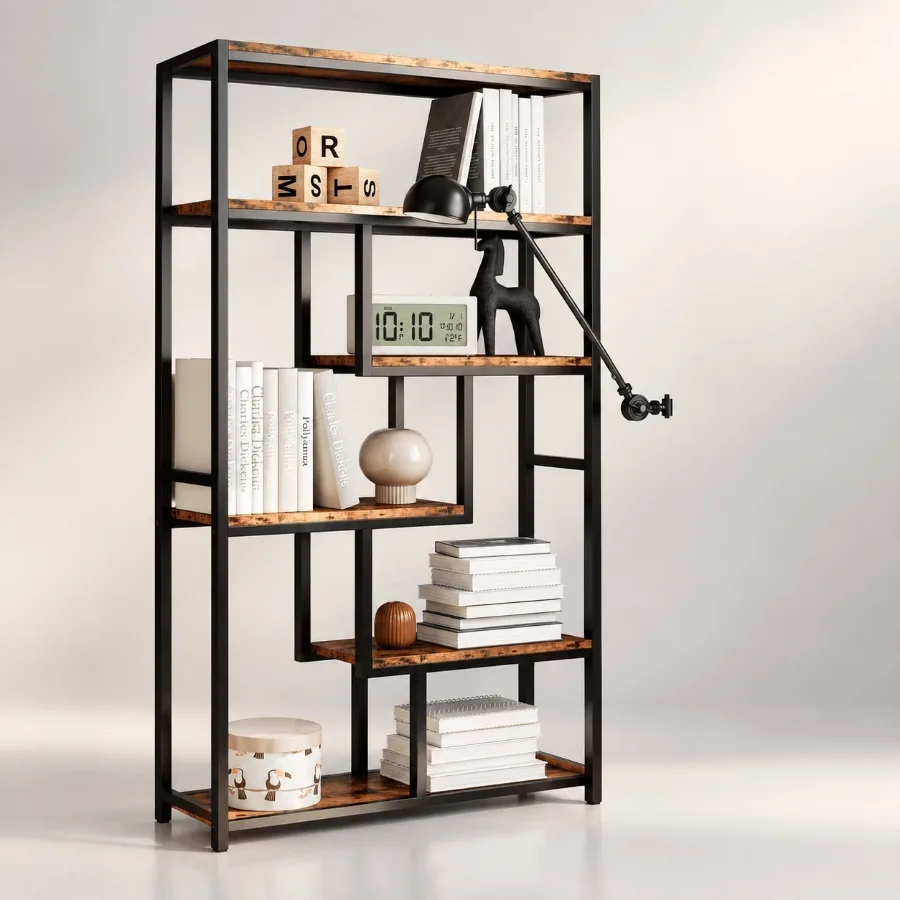 Bookshelves 6 Tiers, Industria - Bookshelf review and price