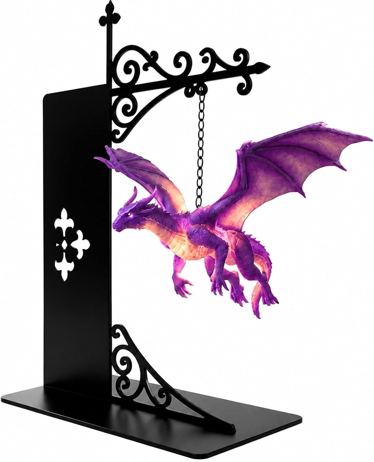 Floating Dragon Bookshelf Lamp - Bookshelf review and price