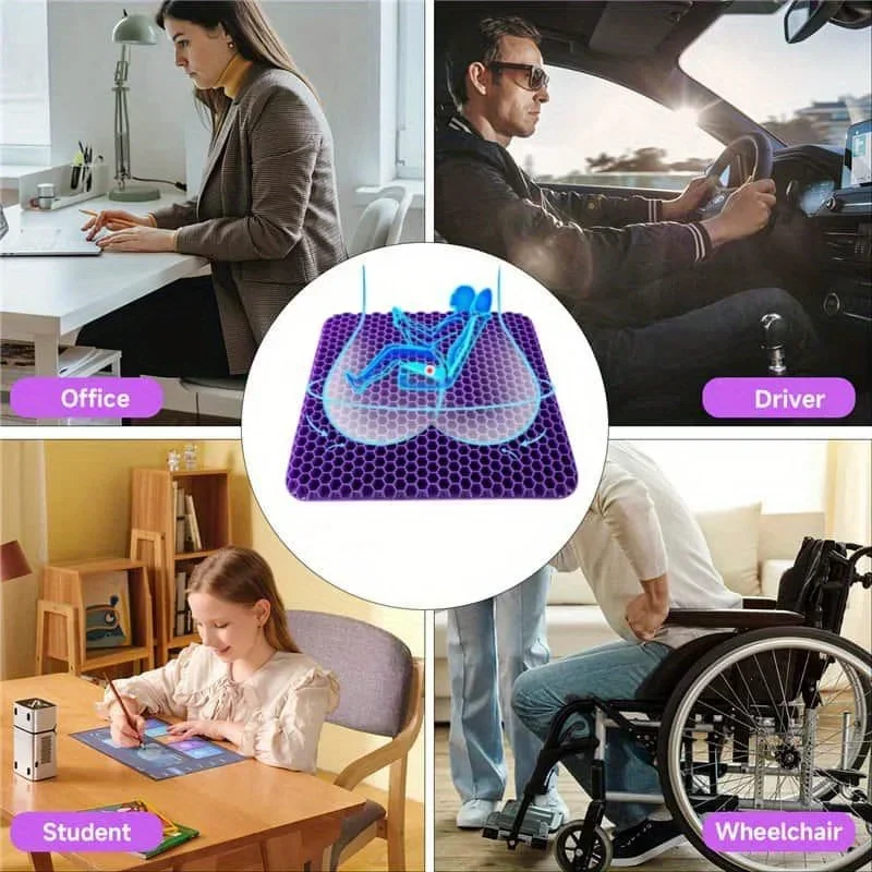 Gel Seat Cushion 1PC, Breathab - Office Stool review and price