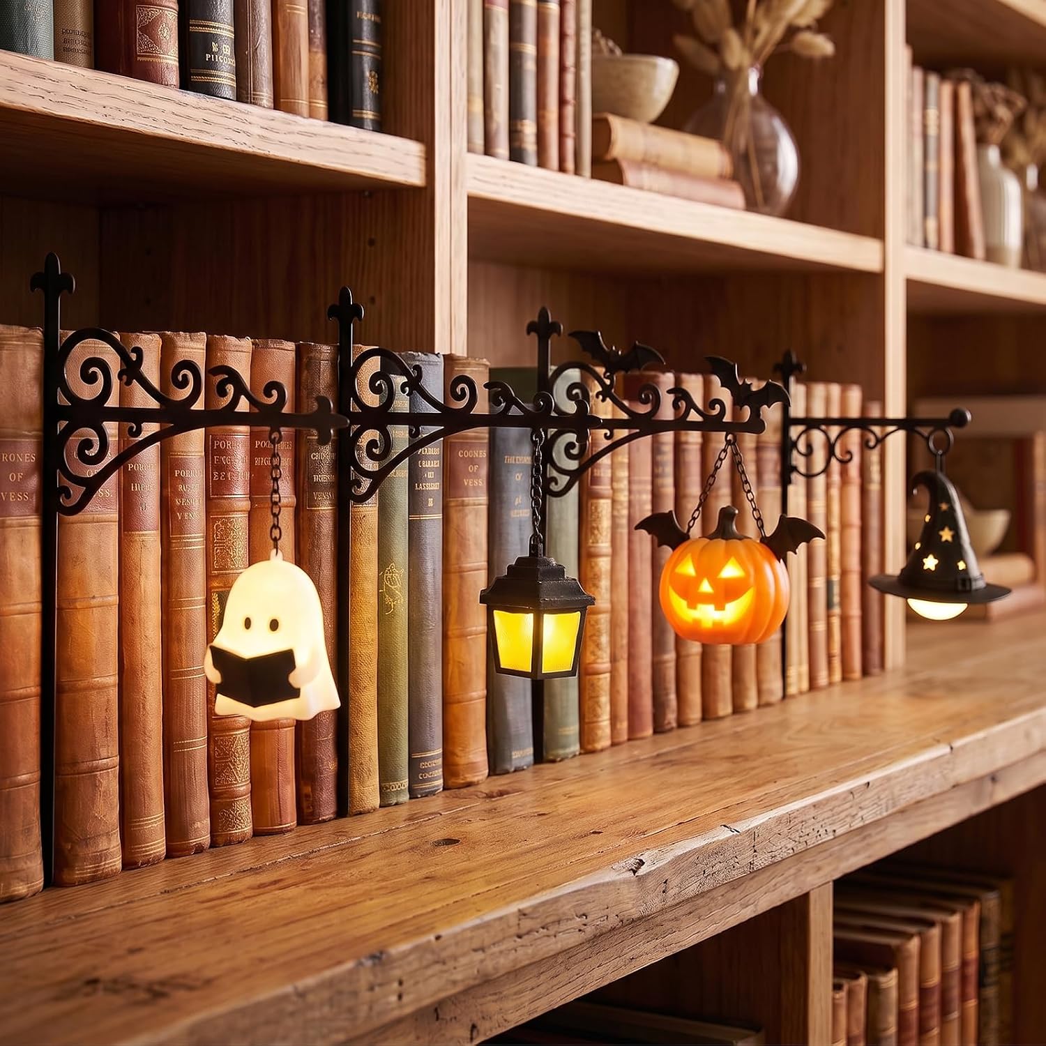 Library Lantern-Decorative Boo - Bookshelf review and price