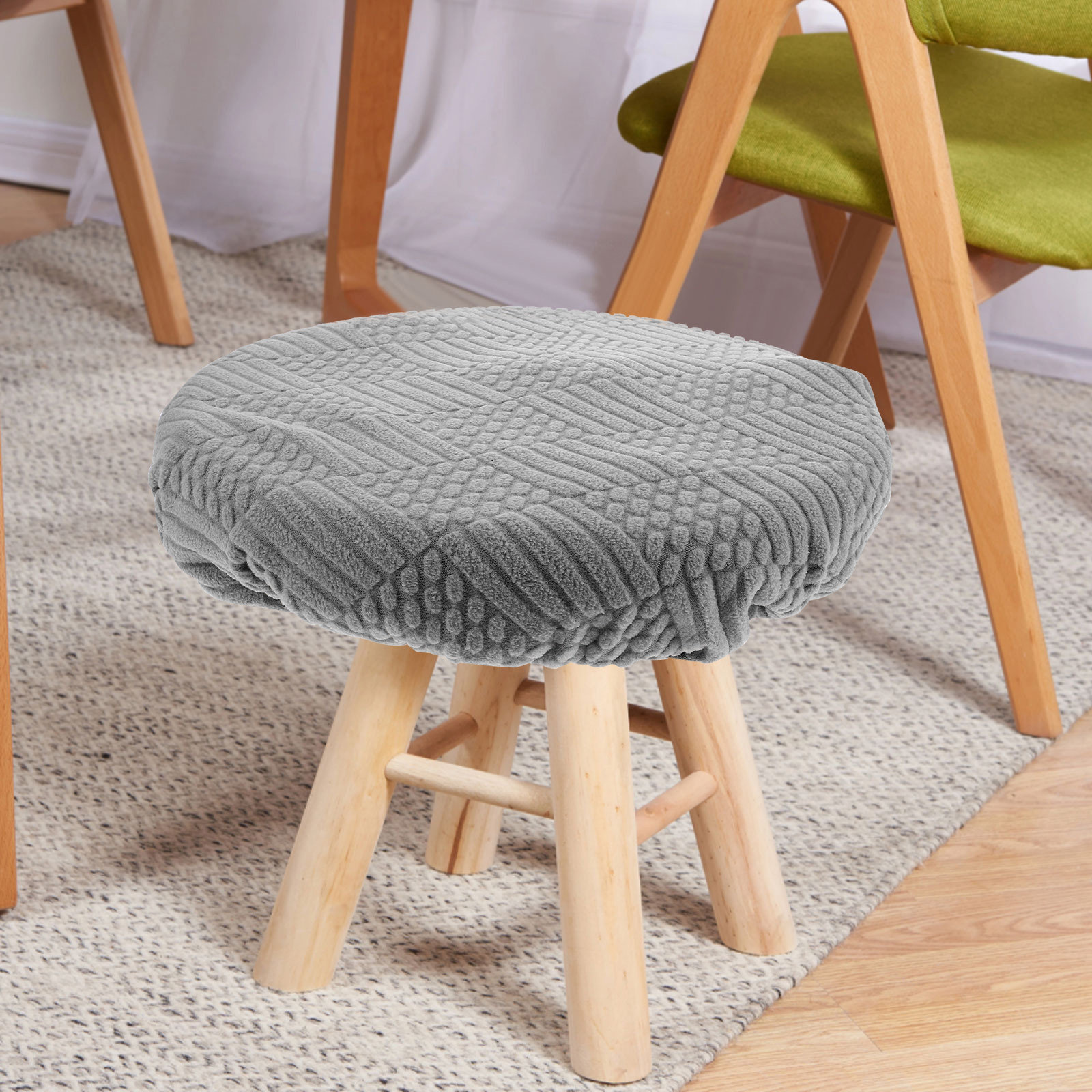 Stretchy Elastic Round Chair 1 - Office Chair Cushion review and price