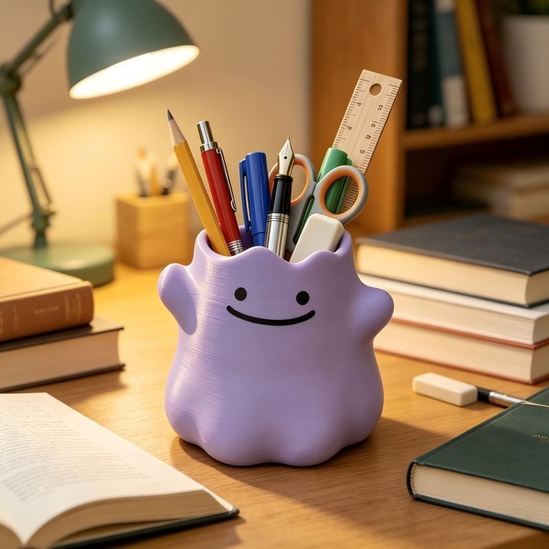Cartoon Character Pen Holder C - Desk Organizer review and price