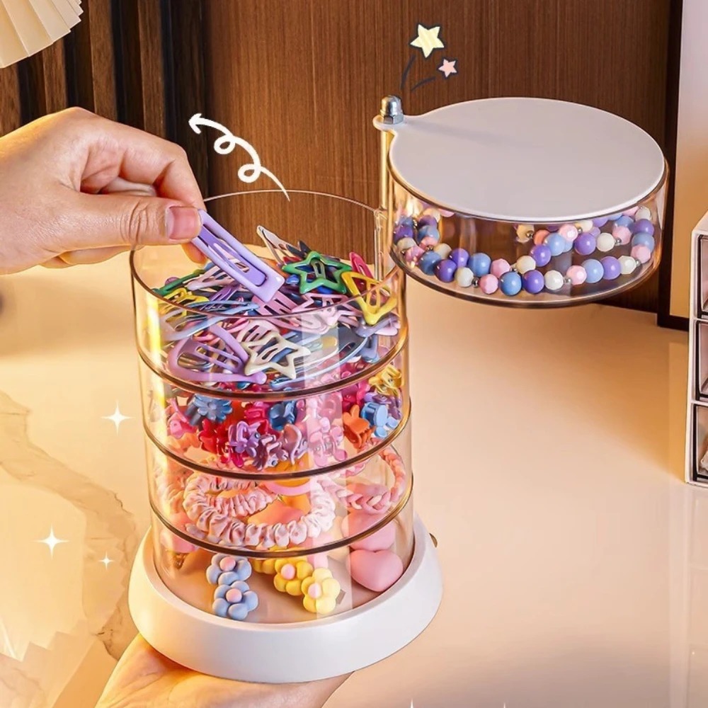 360 Rotating Clear Hair Access - Desk Organizer review and price