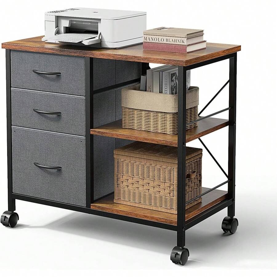 Sweetcrispy 3-Tier Mobile File - Printer Stand review and price