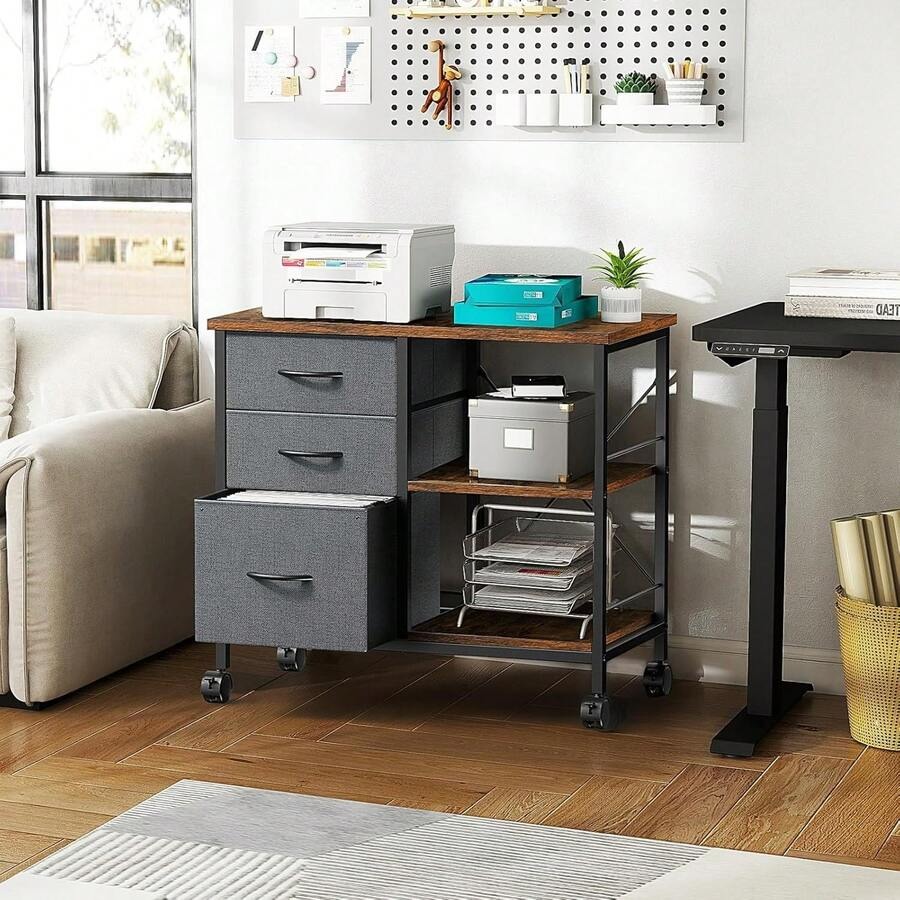 Sweetcrispy 3-Tier Mobile File - Printer Stand review and price