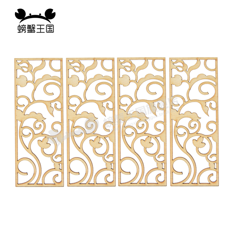 4pcs Wooden Miniature Partitio - Partition Screen Divider review and price