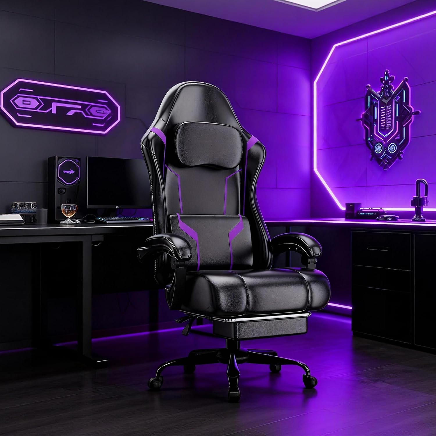Ergonomic Gaming Chair with Po - Office Chair Cushion review and price