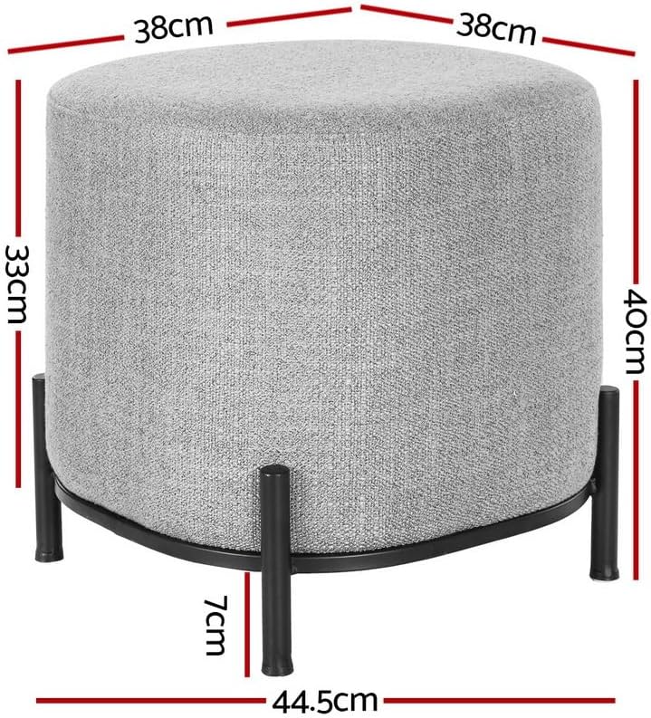 **/Ottoman, Round Footstool Lo - Office Stool review and price