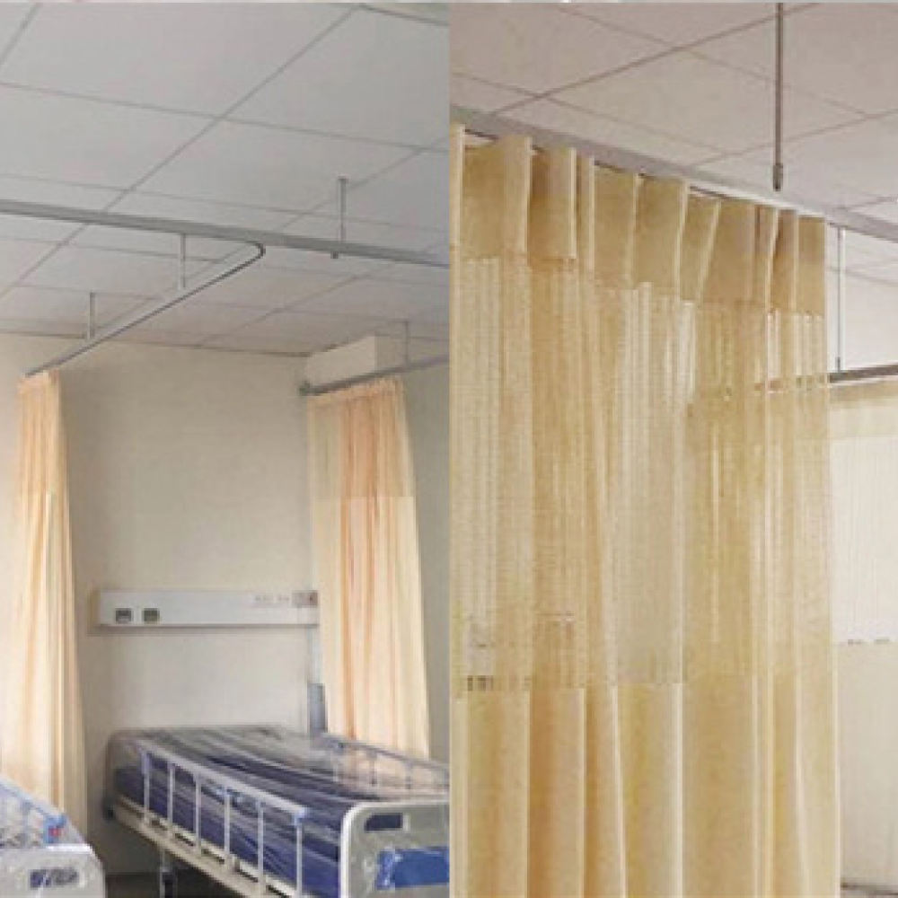 Bent Curtain Rod Track For Med - Partition Screen Divider review and price