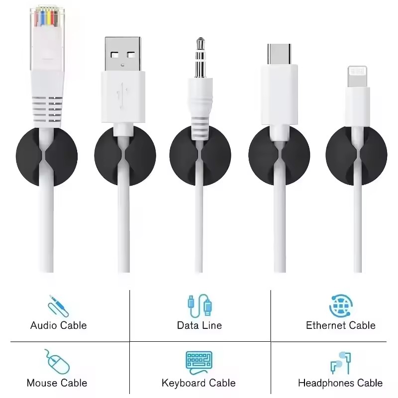 5/50Pcs Mini Cable Winder Orga - Desk Organizer review and price
