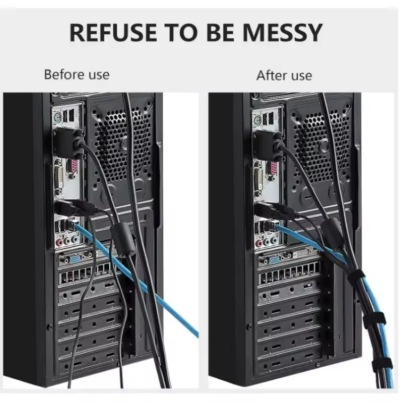 1/5M Cable Manager Data Cable  - Desk Organizer review and price