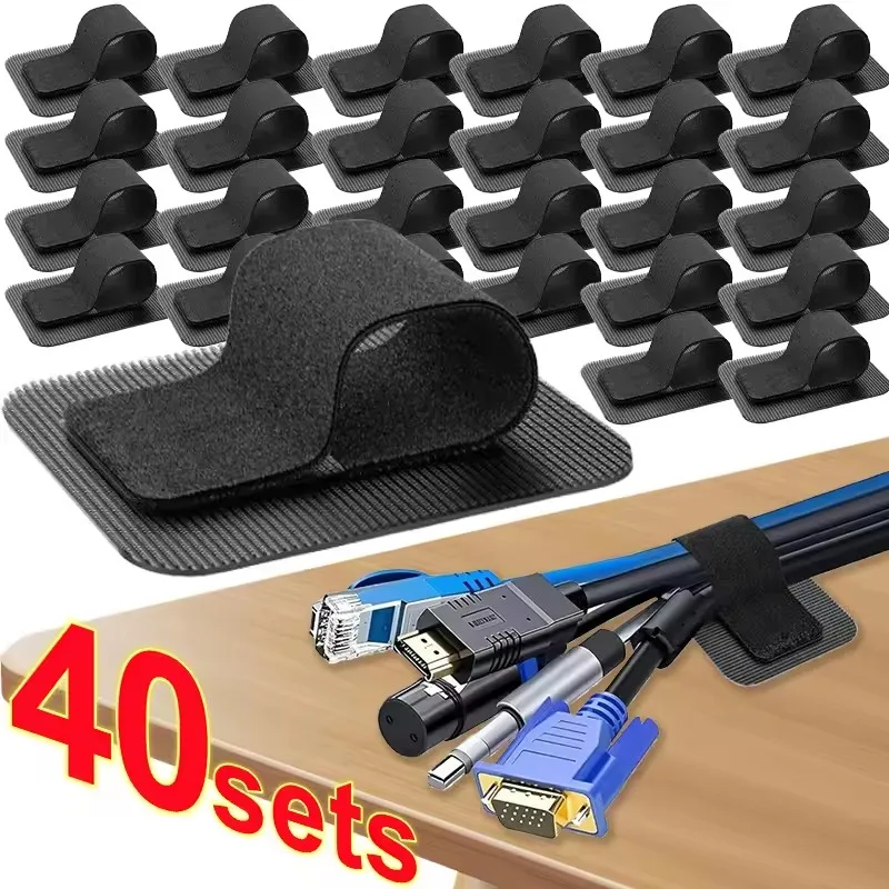 4-40 Sets Cable Management Und - Desk Organizer review and price
