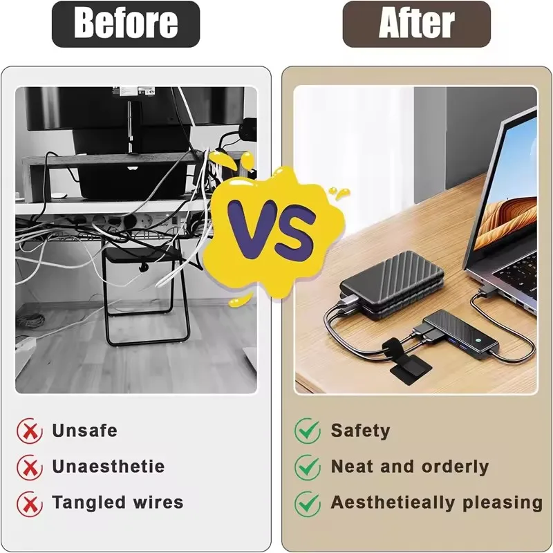 4-40 Sets Cable Management Und - Desk Organizer review and price