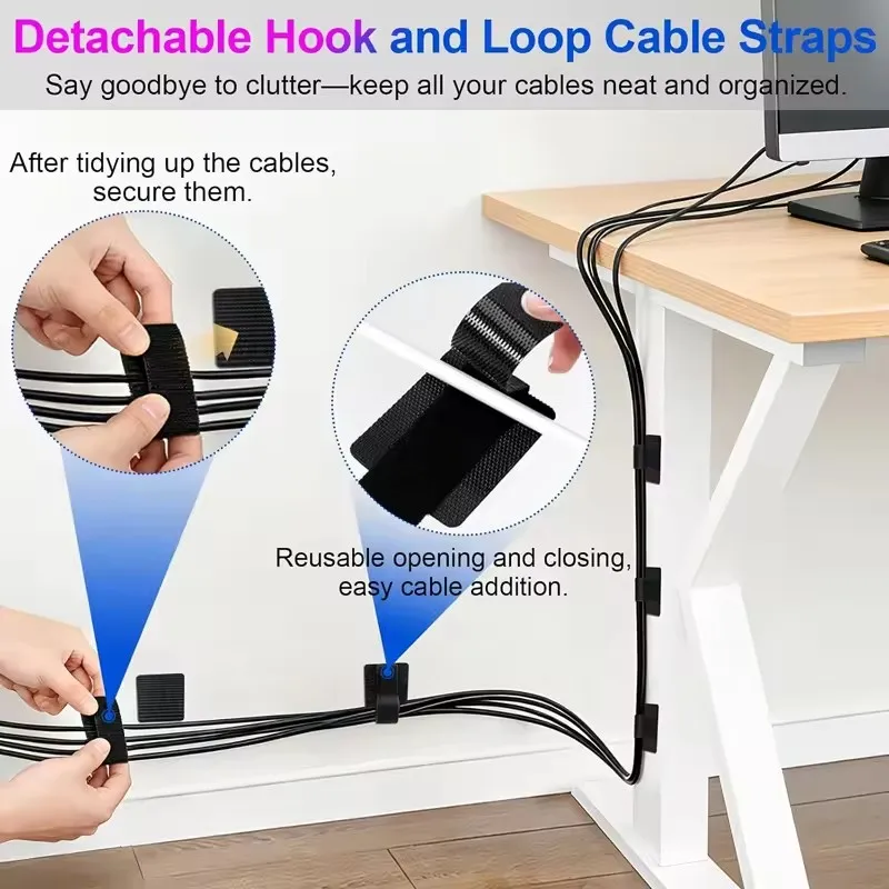 4-40 Sets Cable Management Und - Desk Organizer review and price