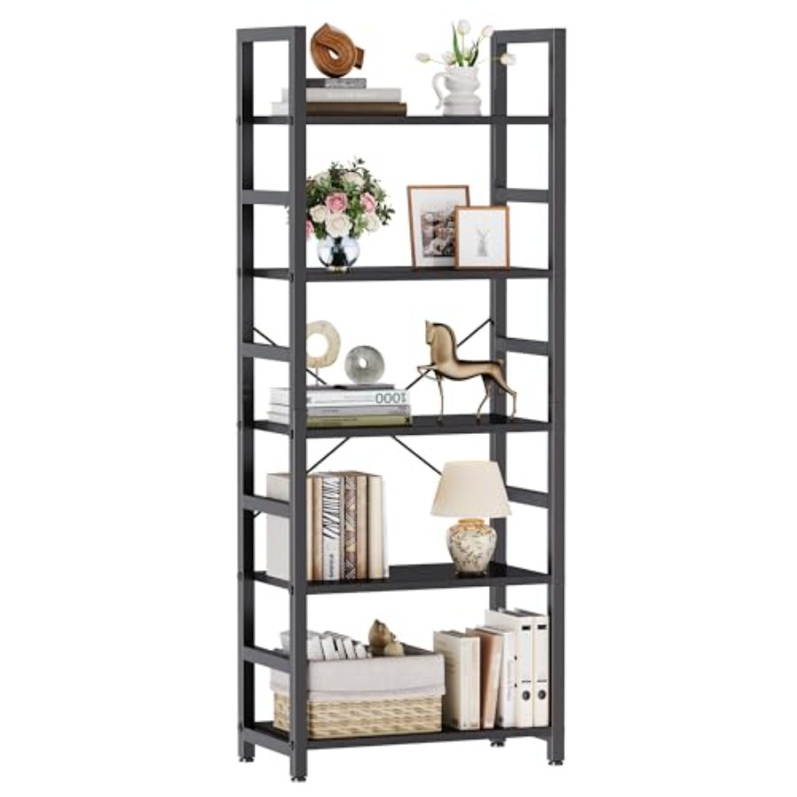 5-Tier Bookshelf, Modern Tall  - Bookshelf review and price