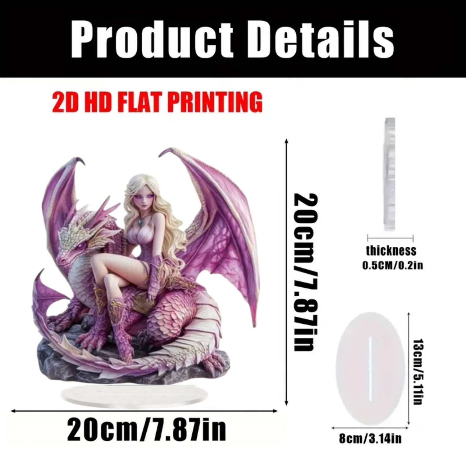 Fairy Statue,2D Flat Acrylic P - Office Furniture Brands review and price