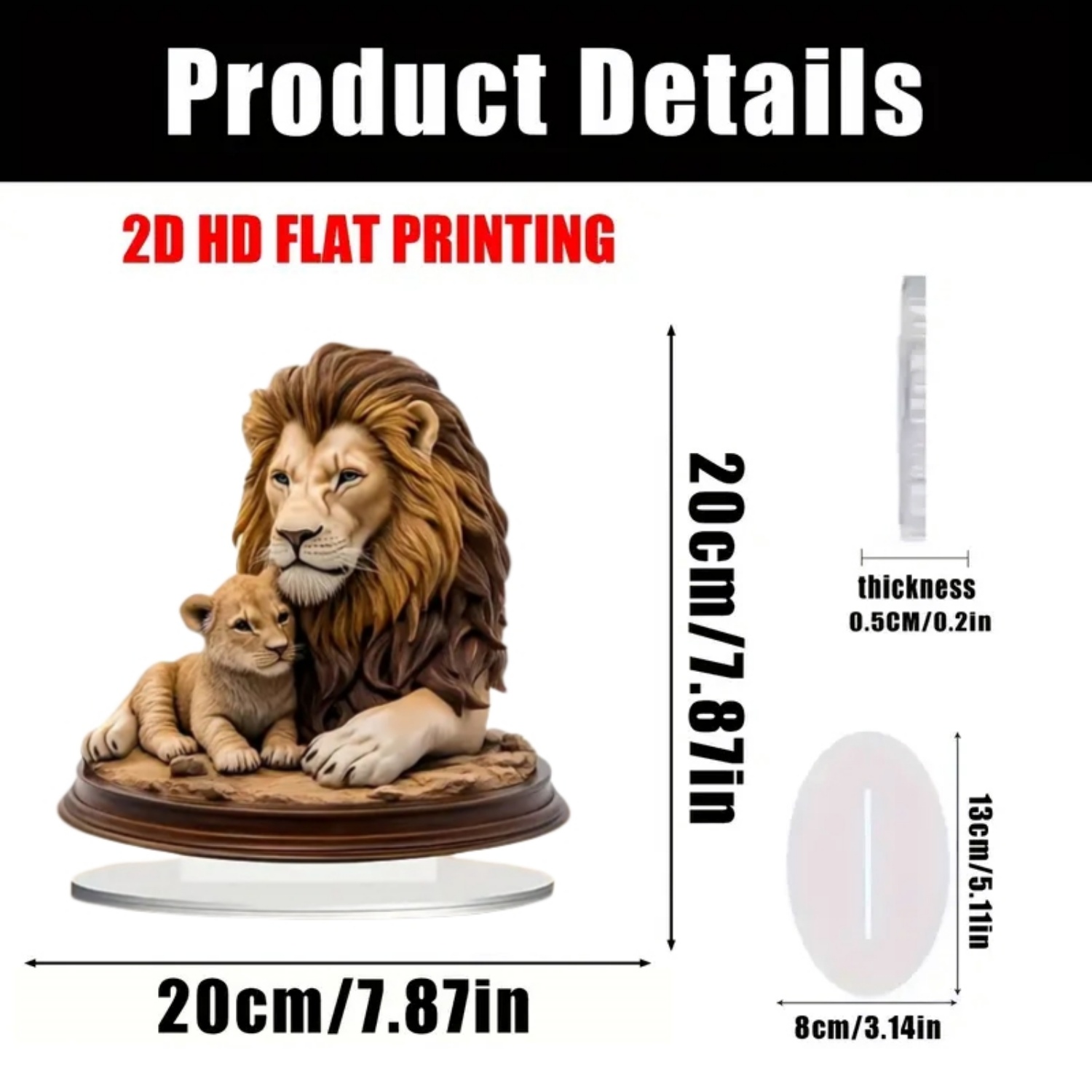 Male Lion Statue,2D Flat Anima - Office Furniture Brands review and price