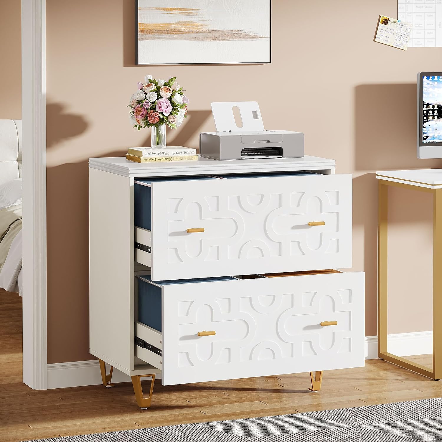 2-Drawer Lateral File Cabinet, - Printer Stand review and price
