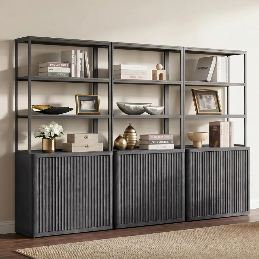 71 Tall Book Shelf with Doors, - Bookshelf review and price