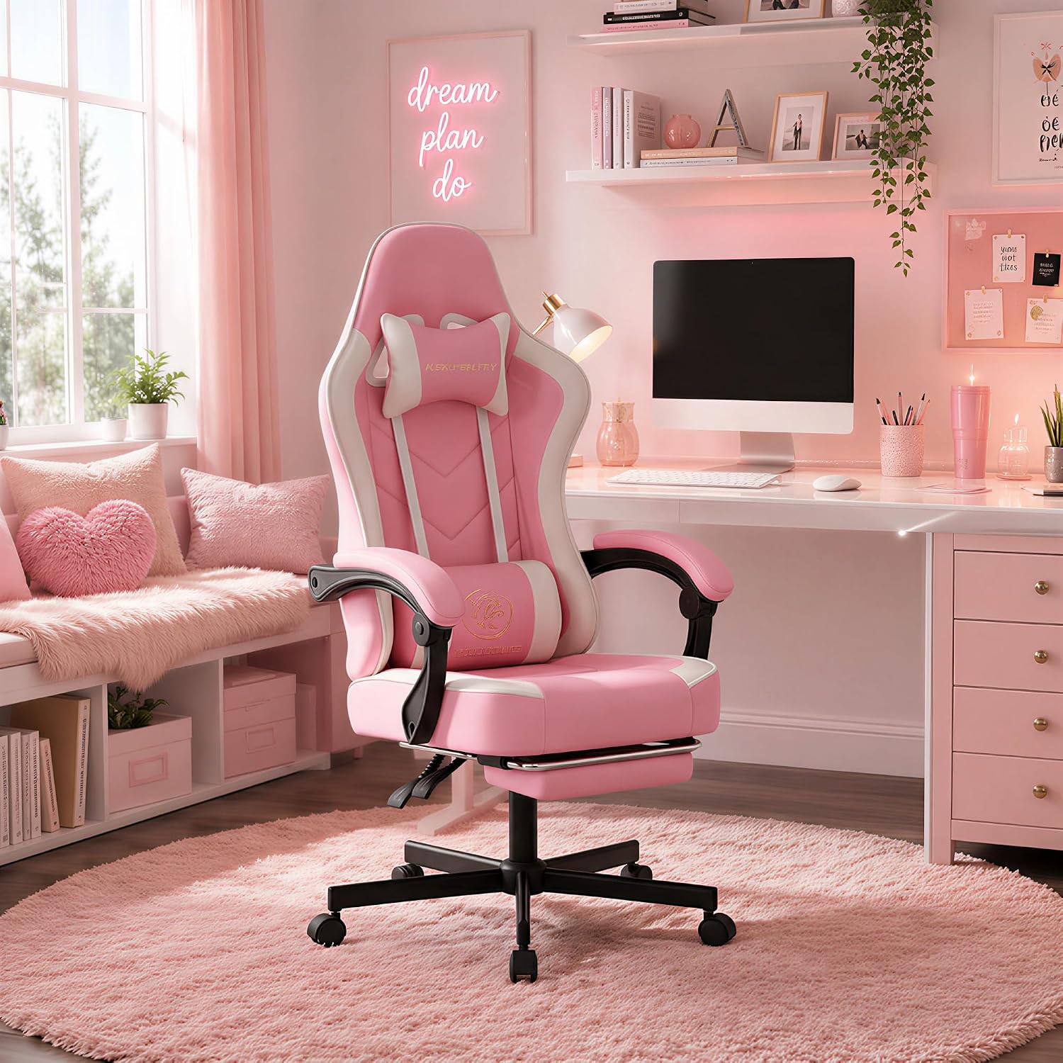 Ergonomic High Back Gaming Cha - Office Chair Cushion review and price