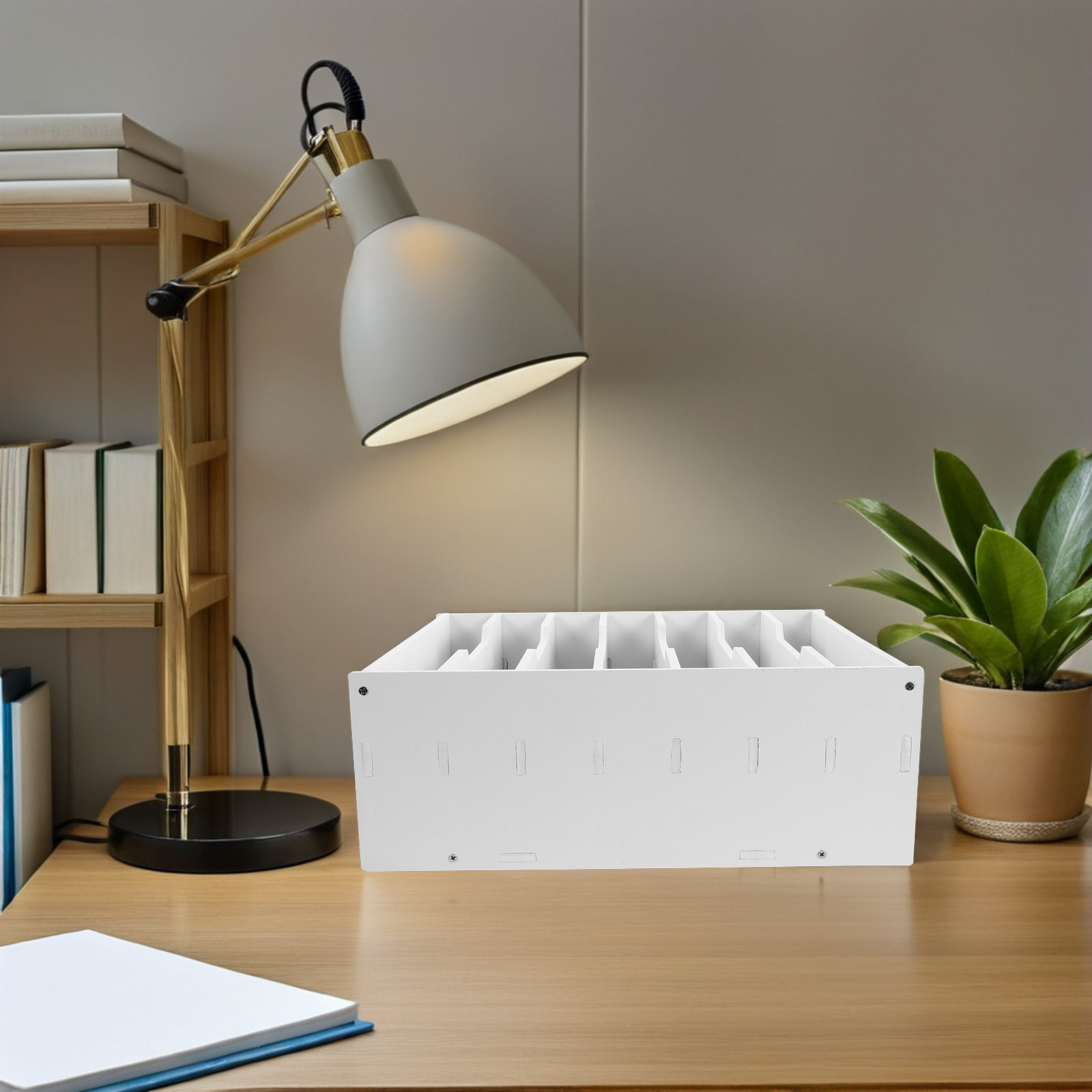 Wooden Cash Storage Bin Remova - Desk Organizer review and price