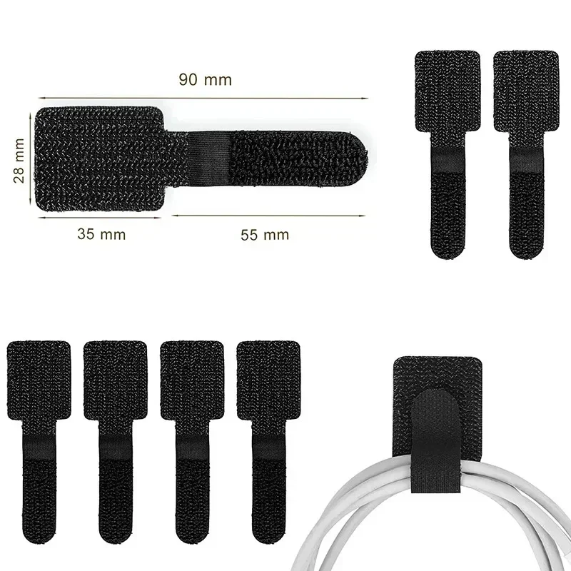 Reusable Cable Ties Fastening  - Desk Organizer review and price