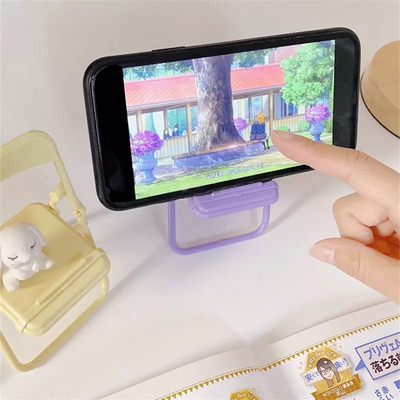 Cute Chair Phone Holder Stand  - Office Stool review and price