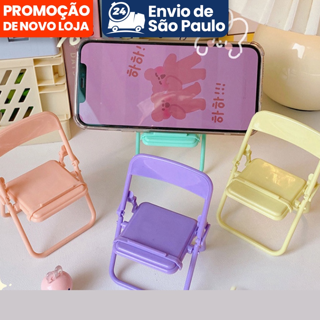 Cute Chair Phone Holder Stand  - Office Stool review and price