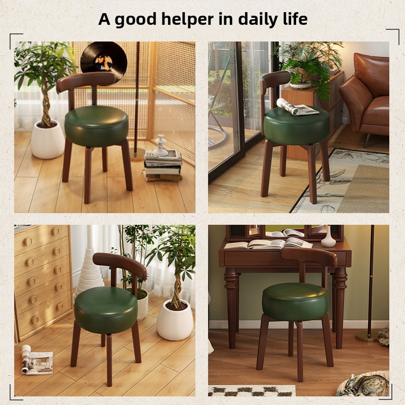 Solid wood rotating dressing c - Office Chair Cushion review and price