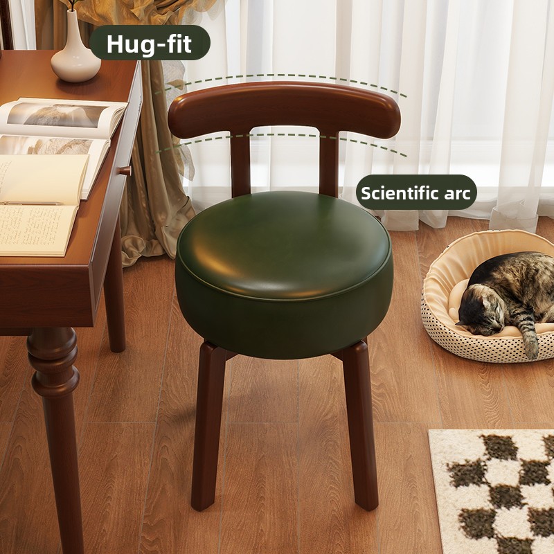 Solid wood rotating dressing c - Office Chair Cushion review and price