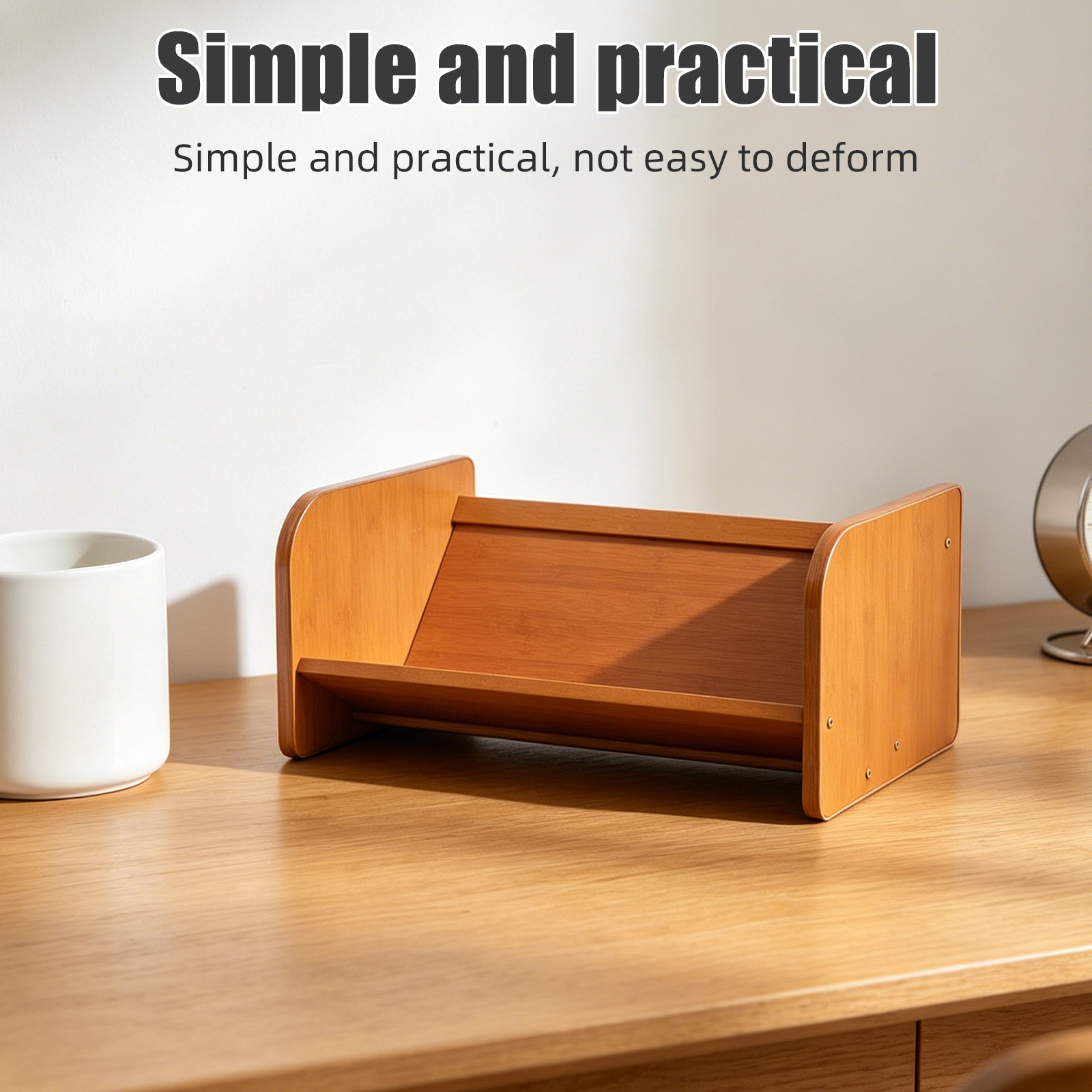 Bamboo Vinyl Record Holder Org - Desk Organizer review and price