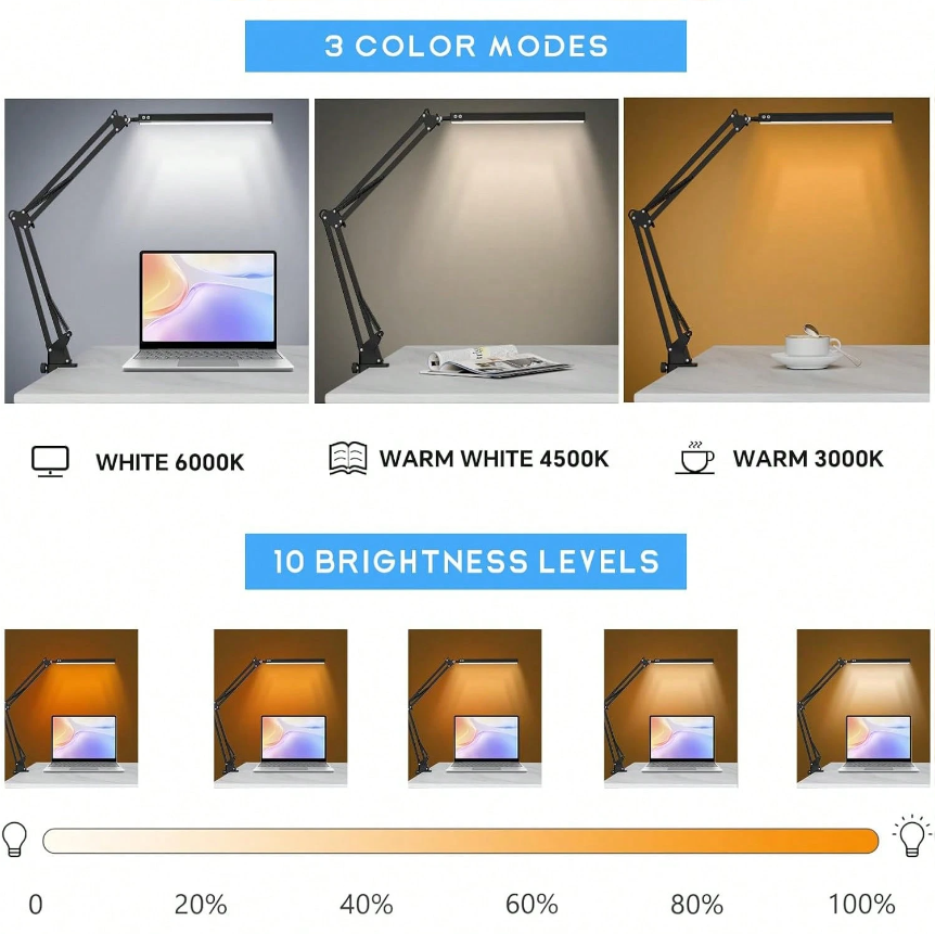 LED Desk Lamp For Home,Reading - Desk Lamp review and price