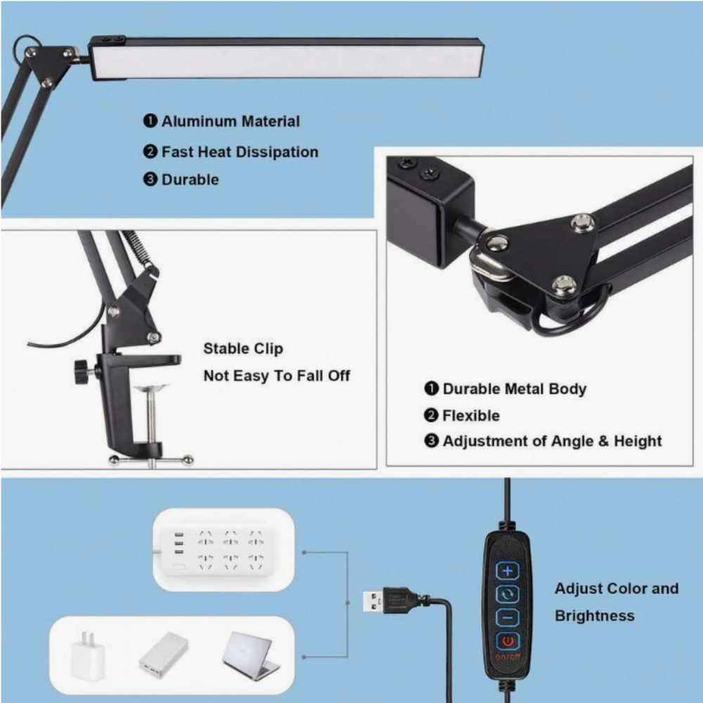 LED Desk Lamp For Home,Reading - Desk Lamp review and price