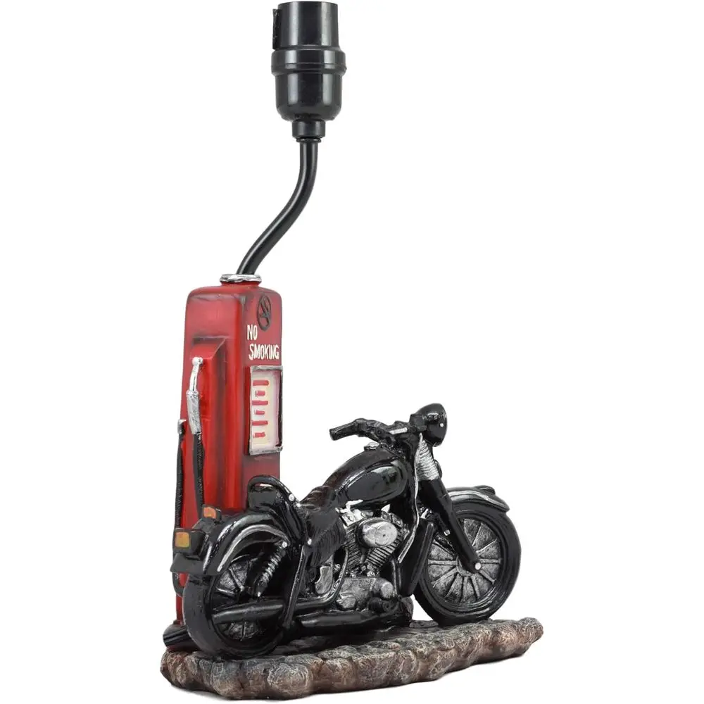 Vintage Retro Black Motorcycle - Desk Lamp review and price