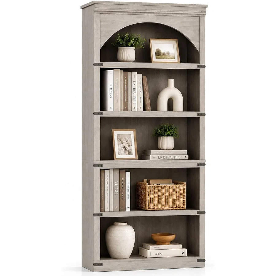 68.7 Tall Farmhouse Arched Boo - Bookshelf review and price