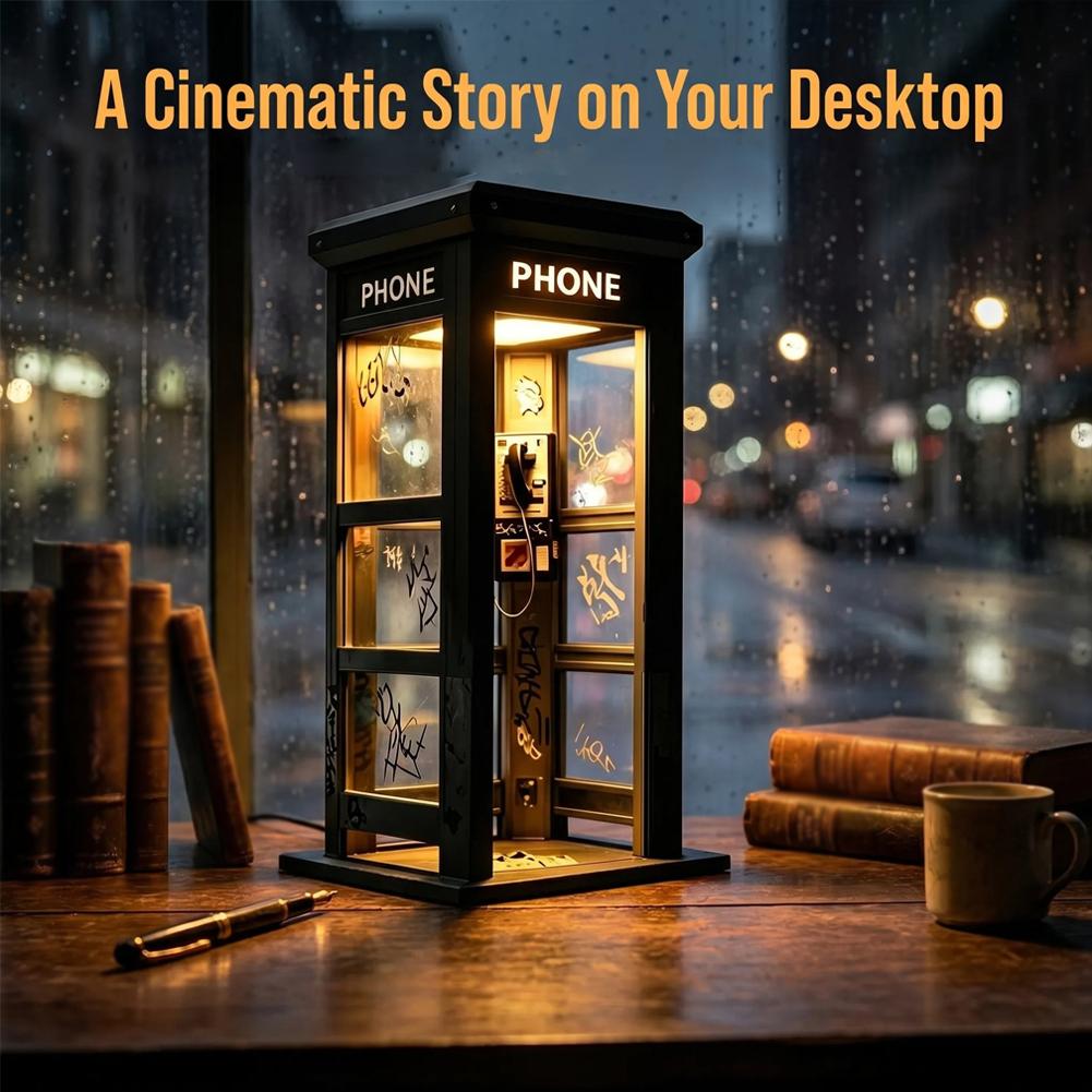 Retro Vintage Phone Booth Nigh - Office Furniture Brands review and price