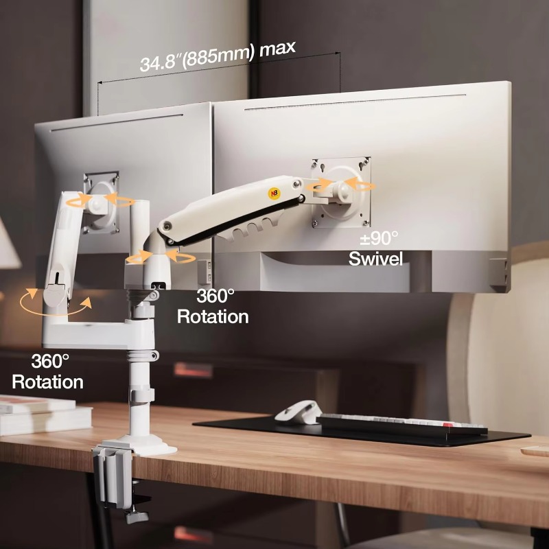 Dual Monitor Desk Mount Stand  - Monitor Stand review and price