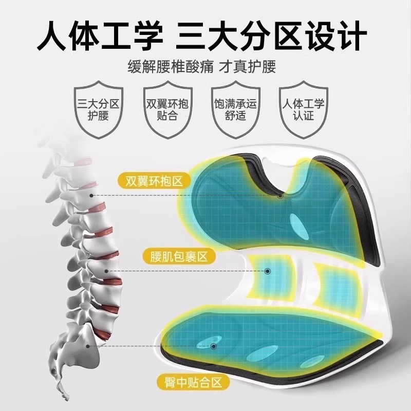 Ergonomic Waist Support Cushio - Office Chair Cushion review and price