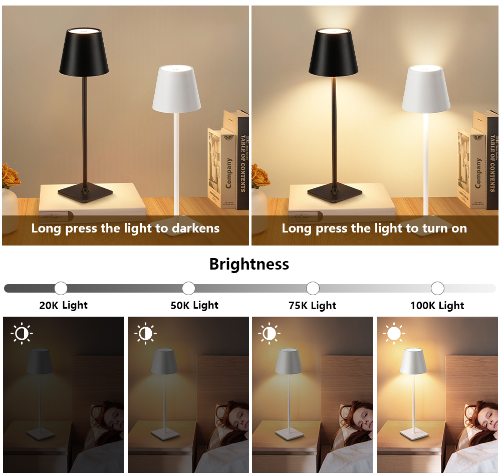 LED Rechargeable Desk Light Wi - Desk Lamp review and price