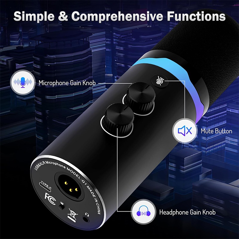 USB Gaming Microphone with Boo - Monitor Stand review and price