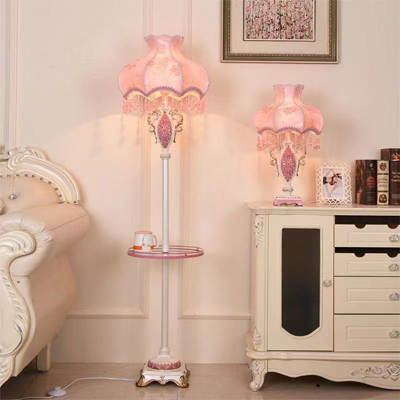 European Pink Table Lamp Luxur - Desk Lamp review and price