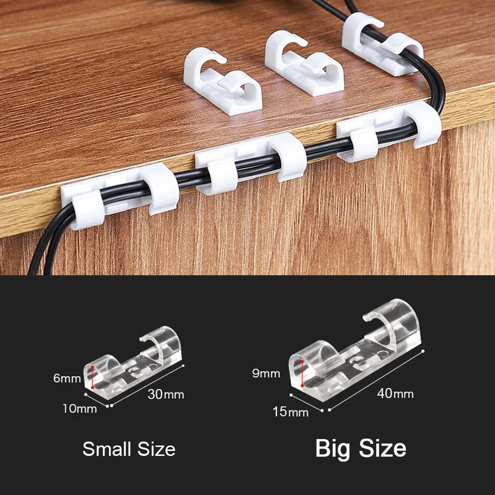 Cable Clips Organizer Drop Wir - Desk Organizer review and price